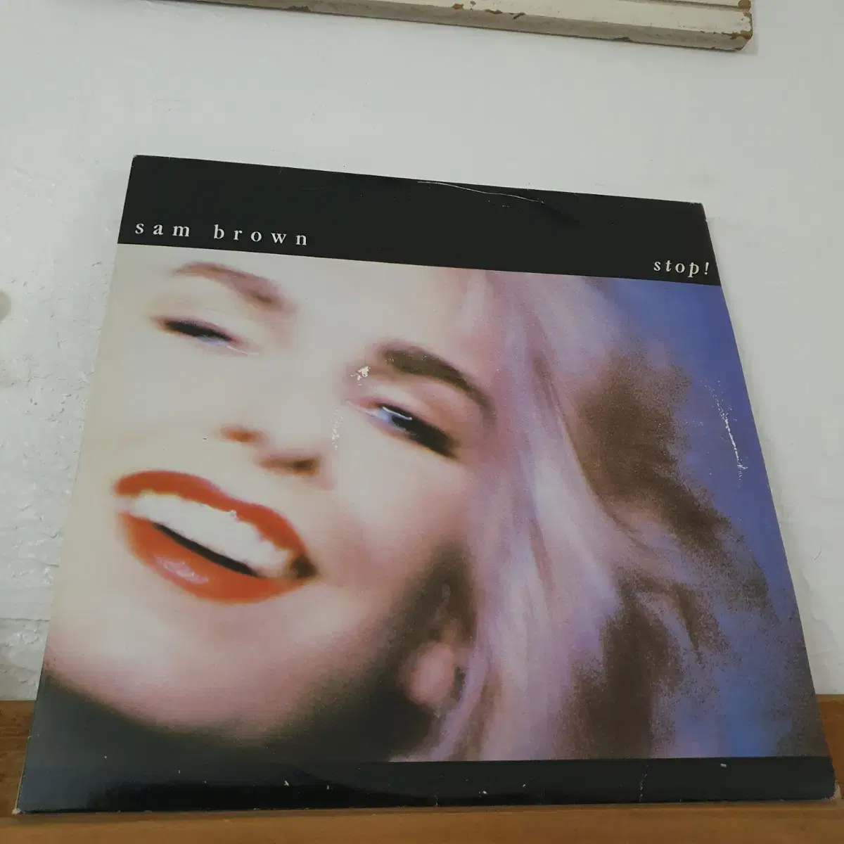 샘브라운 sam brown  LP  1988   Stop